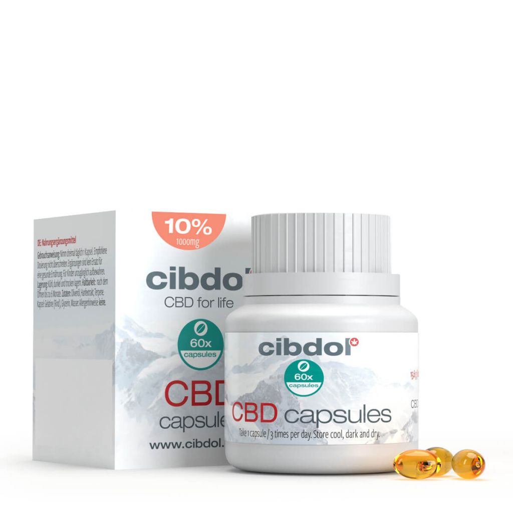 Cibdol CBD Kapseln 10%