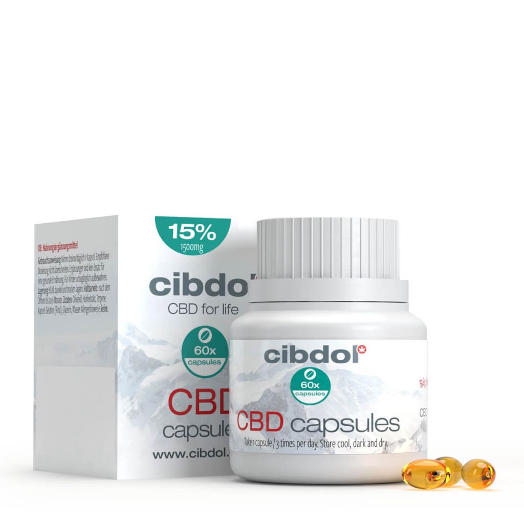 Cibdol CBD Kapseln 15%