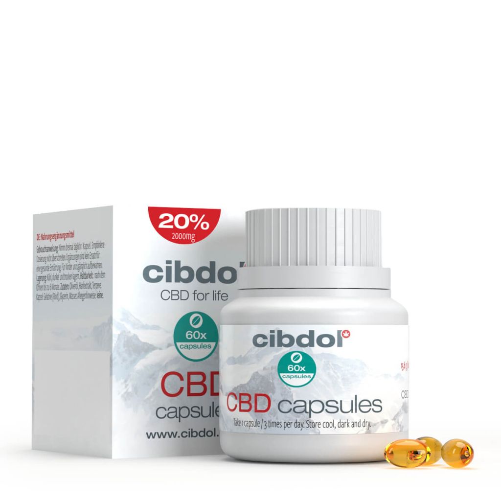 Cibdol CBD Kapseln 20%