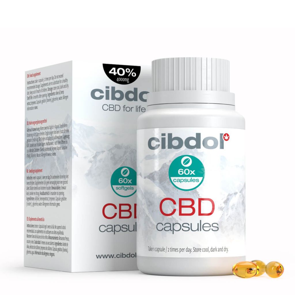 Cibdol CBD Kapseln 40%