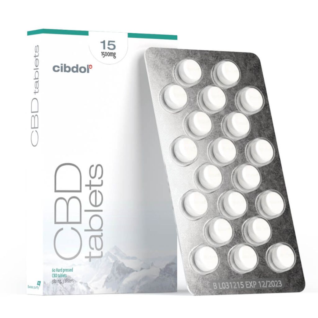 Cibdol CBD Tabletten 15%