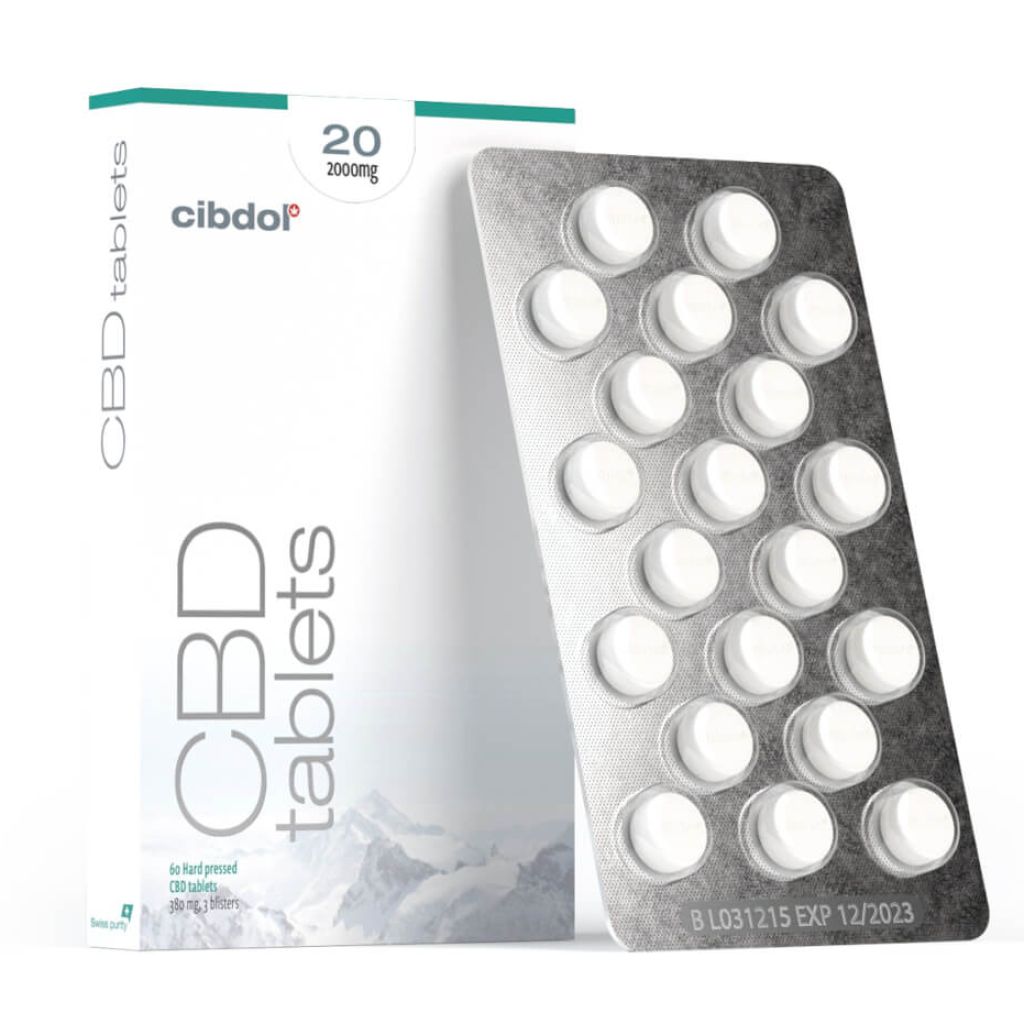 Cibdol CBD Tabletten 20%