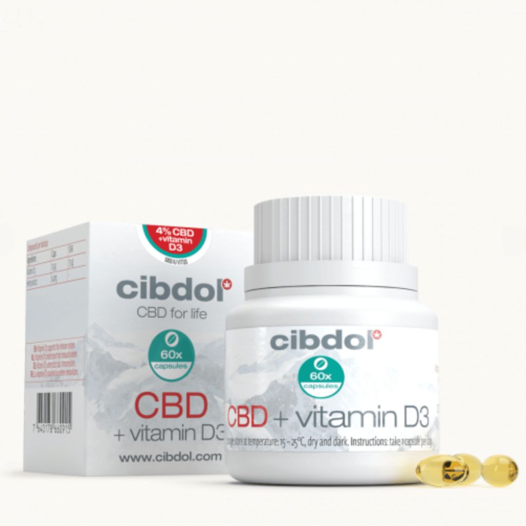 Cibdol CBD Vitamin D3 Kapseln