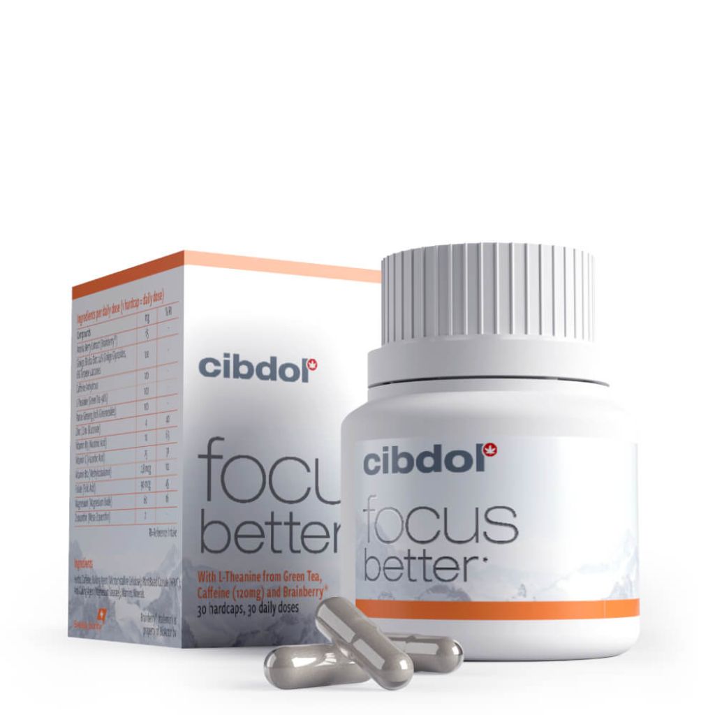 Cibdol CBD Kapseln Focus Better