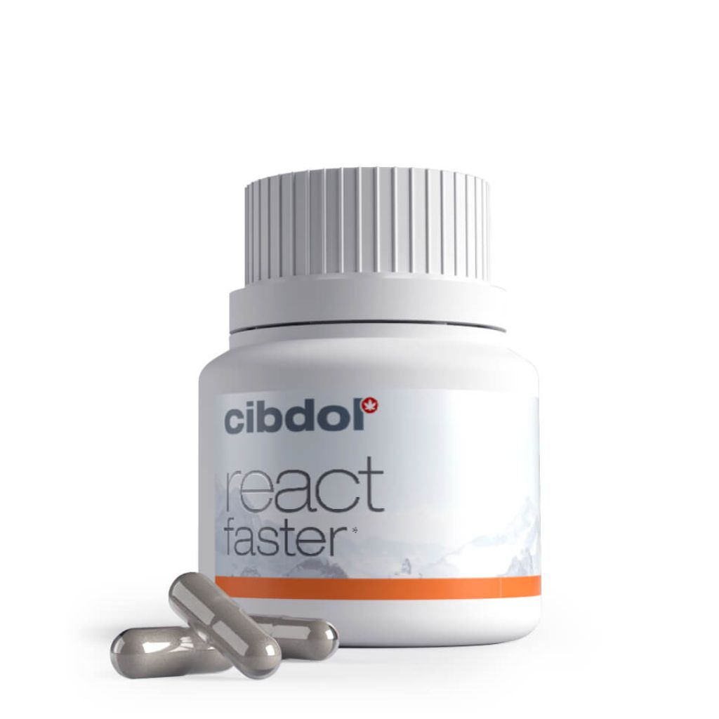 Cibdol CBD Kapseln React Faster