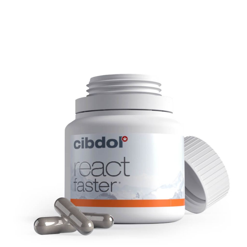 Cibdol CBD Kapseln React Faster