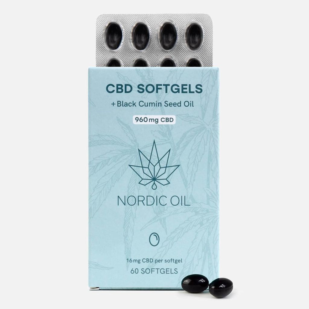 Nordic Oil CBD Kapseln (960mg)