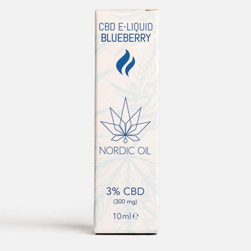 Nordicoil CBD E-Liquid Blaubeere