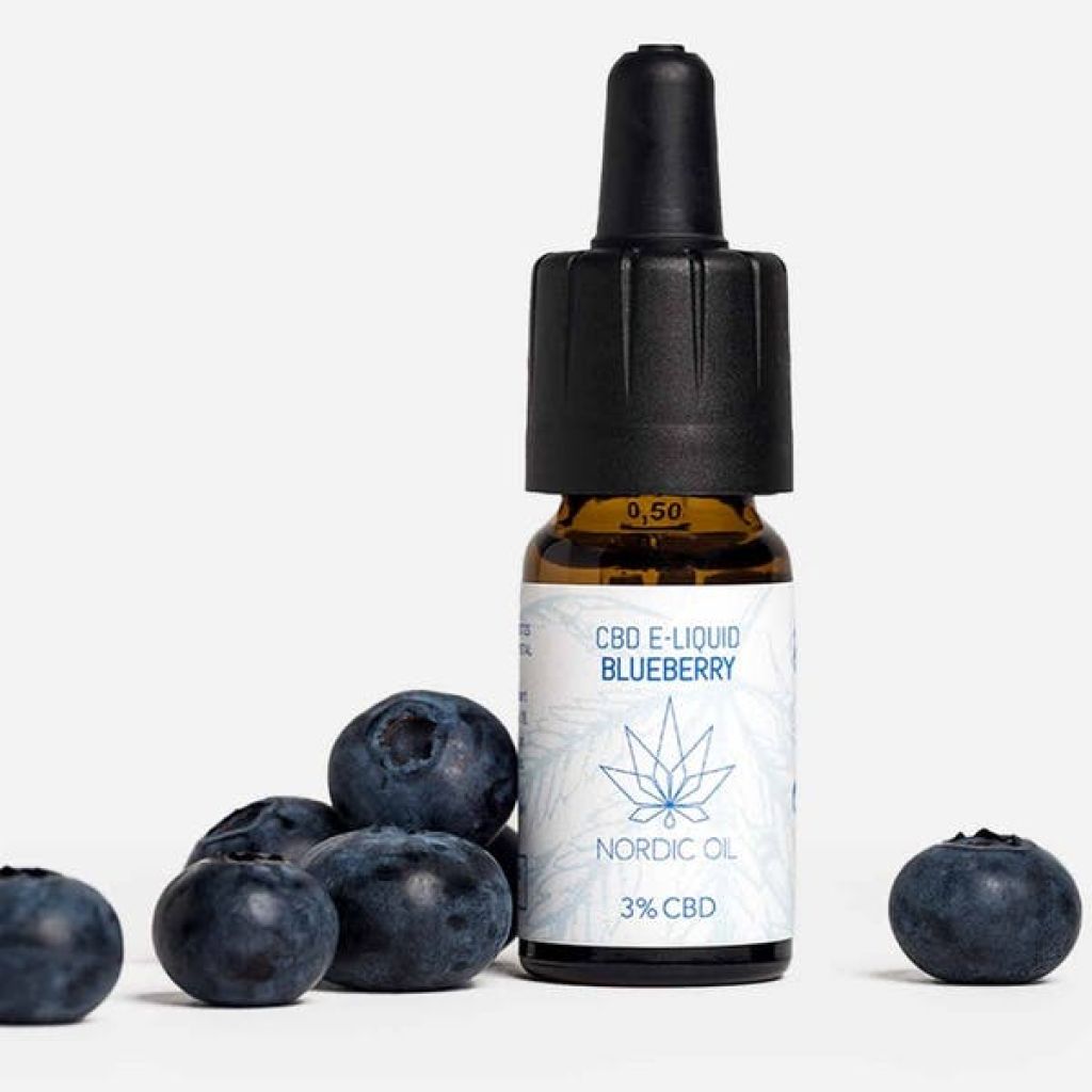 Nordicoil CBD E-Liquid Blaubeere