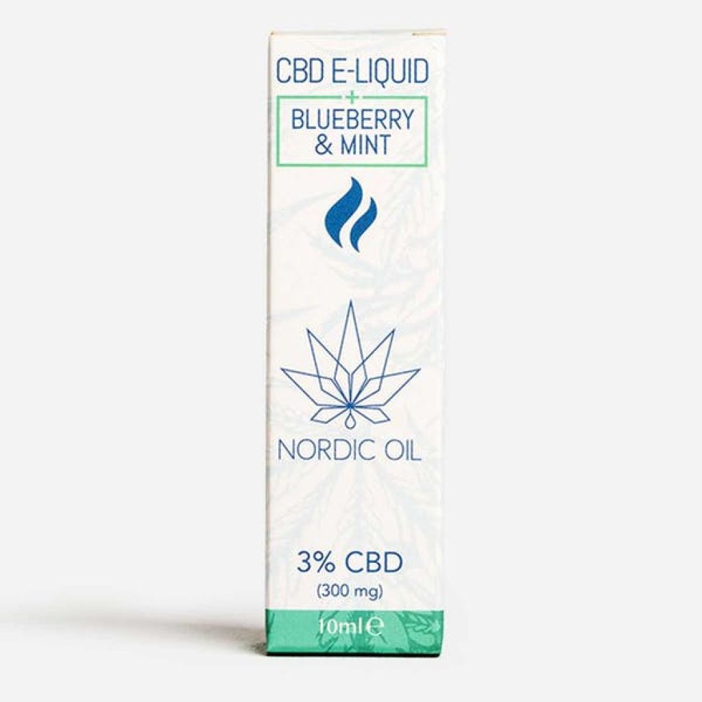 Nordicoil CBD E-Liquid Blaubeere & Minze