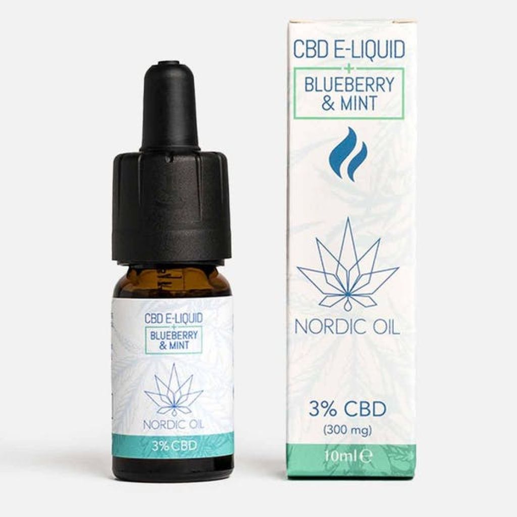 Nordicoil CBD E-Liquid Blaubeere & Minze