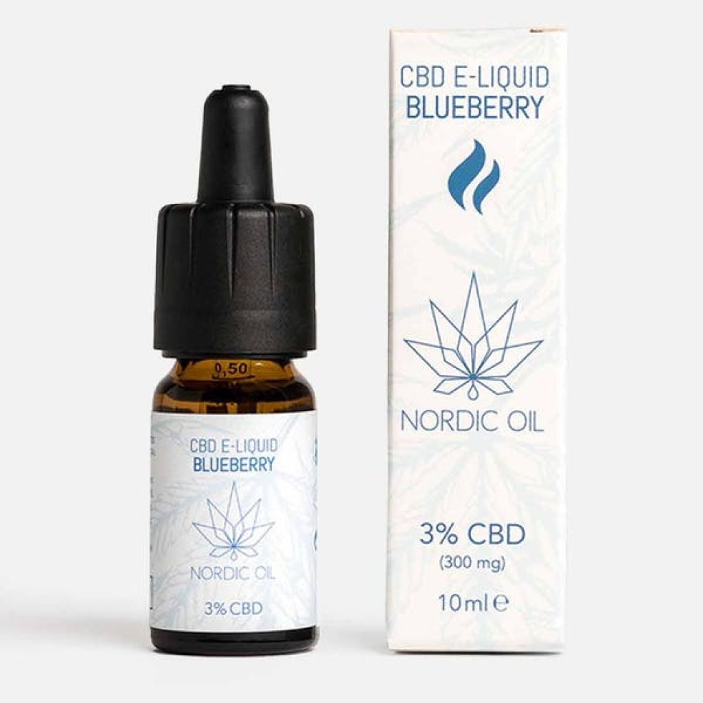 Nordicoil CBD E-Liquid Blaubeere