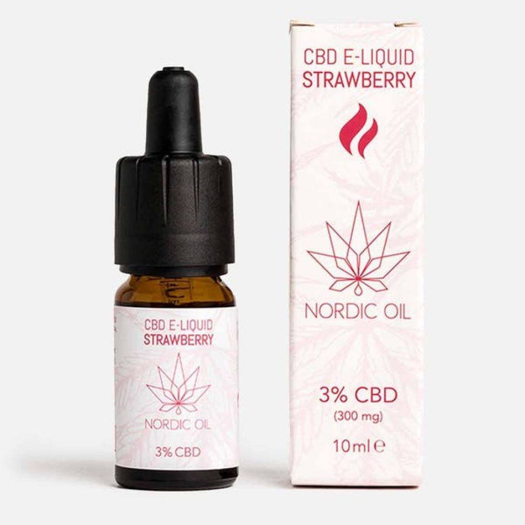 Nordicoil CBD E-Liquid Erdbeere