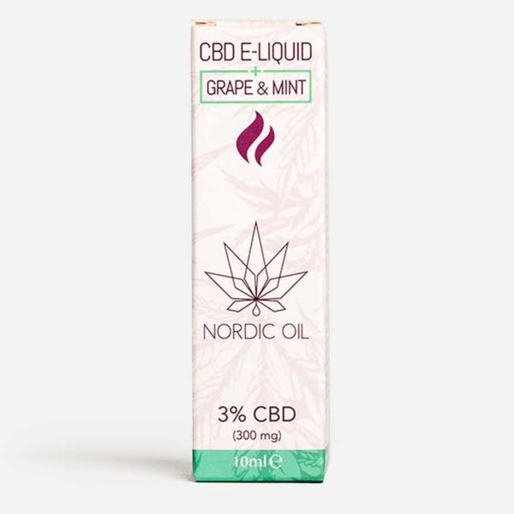 Nordicoil CBD E-Liquid Traube & Minze