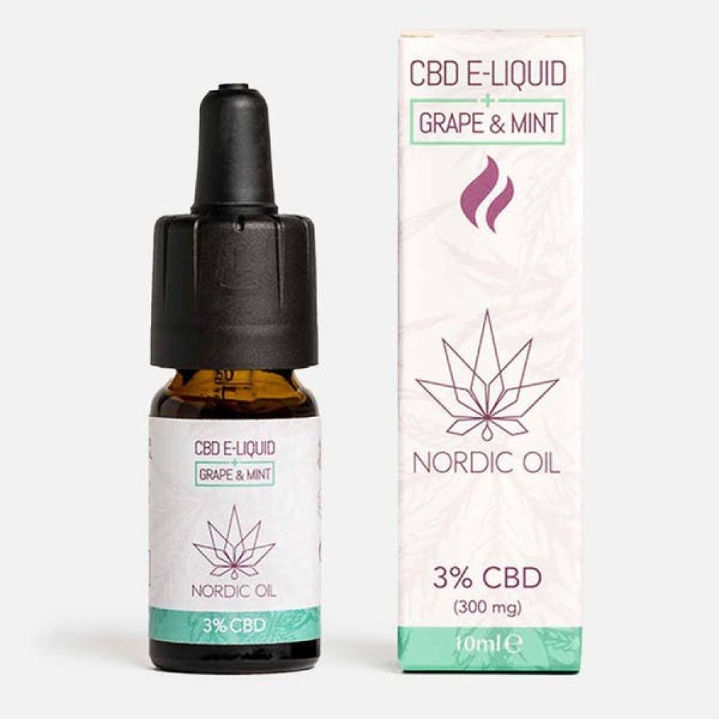 Nordicoil CBD E-Liquid Traube & Minze