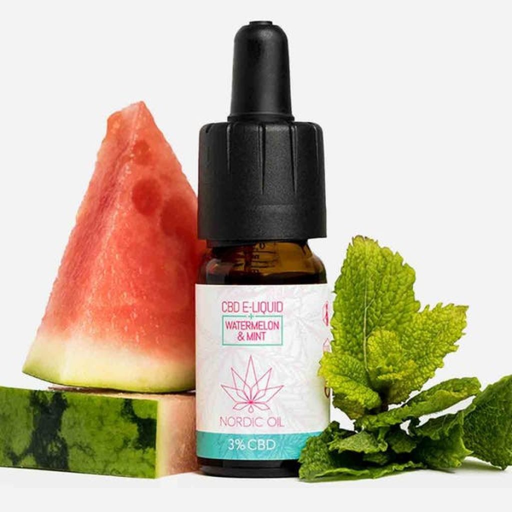 Nordicoil CBD E-Liquid Wassermelone & Minze