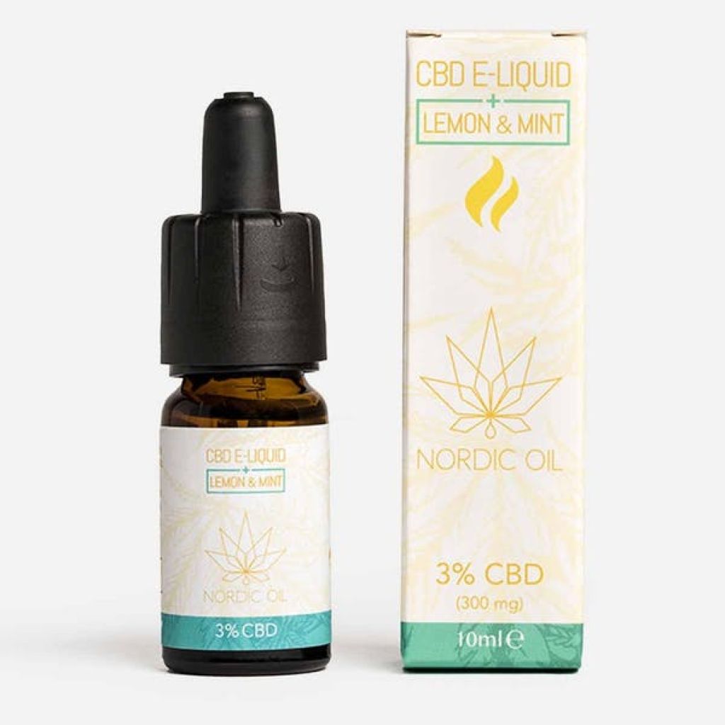 Nordicoil CBD E-Liquid Zitrone & Minze