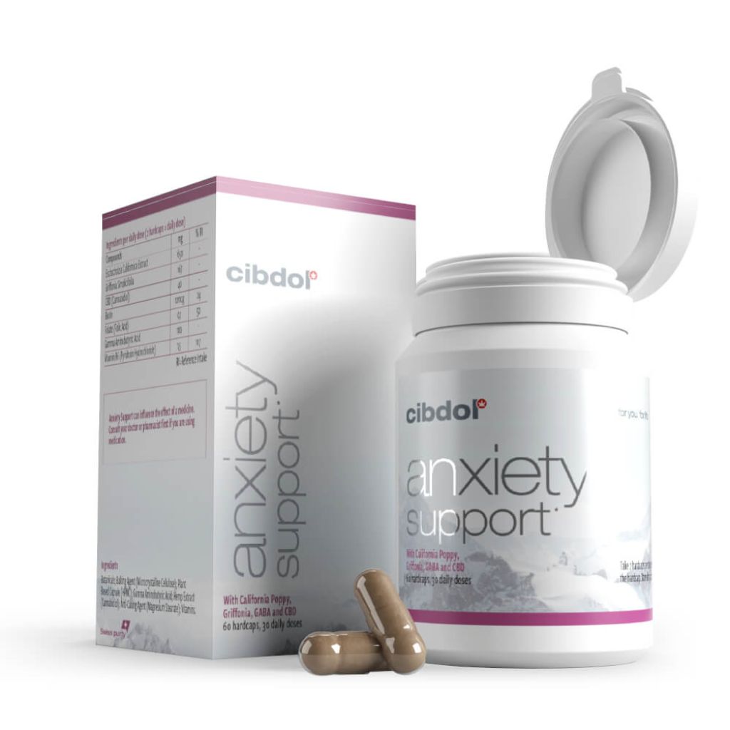 Cibdol CBD Kapseln Anxiety Support