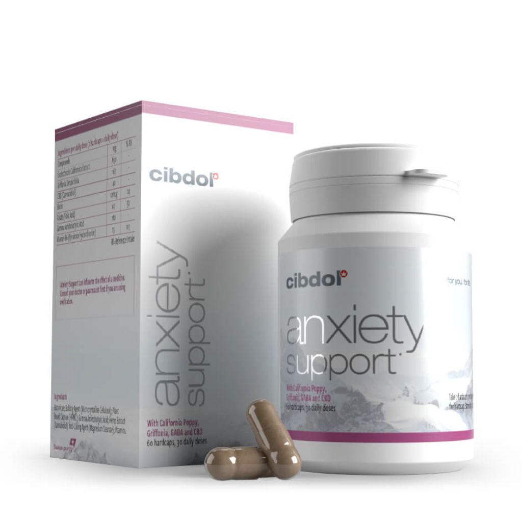 Cibdol CBD Kapseln Anxiety Support